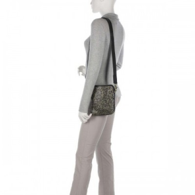 Depeche Power Parade Crossbody bag softly grained calfskin black