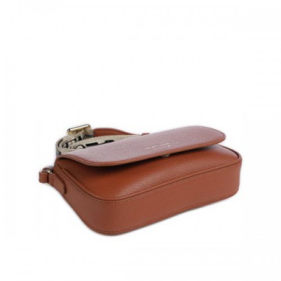 Emporio Armani Lilly Crossbody bag fine grain cow leather brown