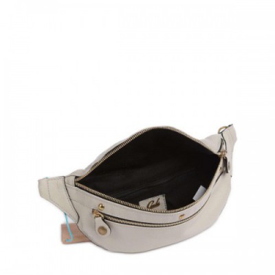 Gabs Nashville Adriana Fanny pack grained calfskin beige