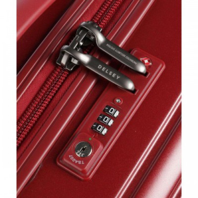 Delsey Paris Caumartin Plus Spinner (4 wheels) red 55 cm