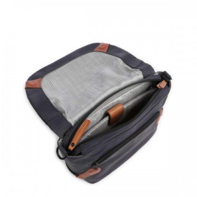 Aunts & Uncles Japan Sendai Messenger bag organic cotton navy