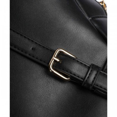 Love Moschino Embossed Q Backpack synthetic black