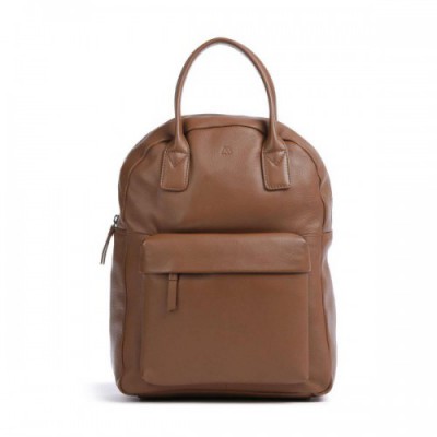 Markberg Romina Backpack grained cow leather tan