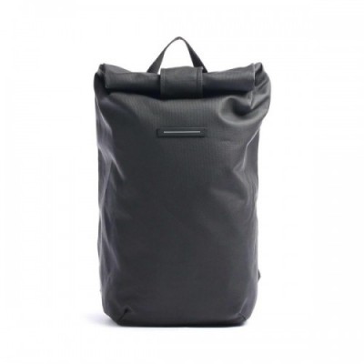 Horizn Studios SoFo Rolltop backpack 16″ canvas, recycled cotton black