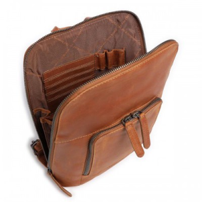 The Chesterfield Brand Vivian Backpack pull-up cow leather cognac