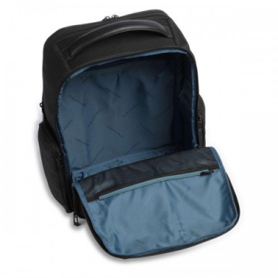 Piquadro Wollem Laptop backpack 15″ recycled polyester dark blue