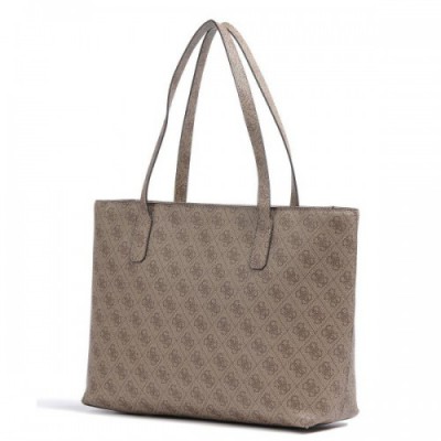 Guess Eco Elements Tote bag synthetic light brown