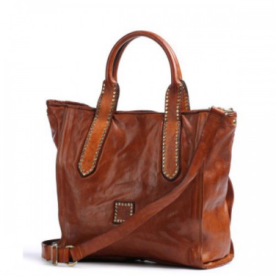 Campomaggi Tote bag cow leather cognac