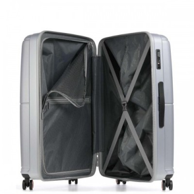American Tourister Geopop Spinner (4 wheels) silver 77 cm