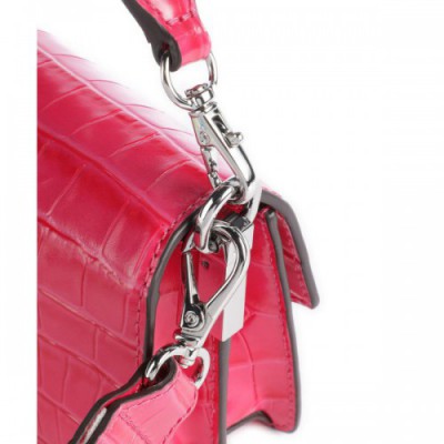 Lauren Ralph Lauren Tayler 19 Shoulder bag embossed leather pink