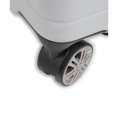 Delsey Comete + Slim Line Spinner (4 wheels) light grey 55 cm