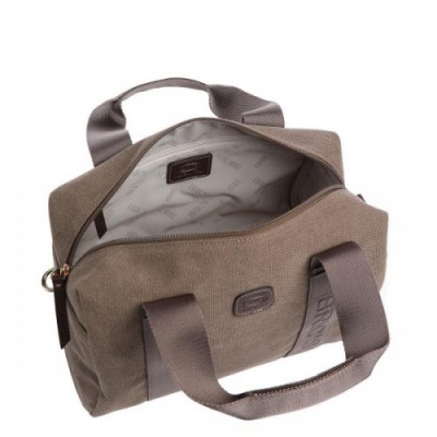 Brics Sorrento Handbag cotton brown