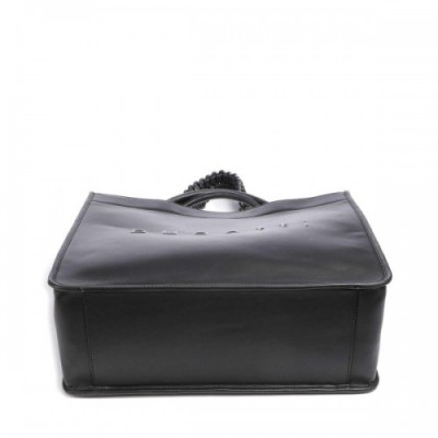 Bugatti Daphne Tote bag 14″ fine grain leather black