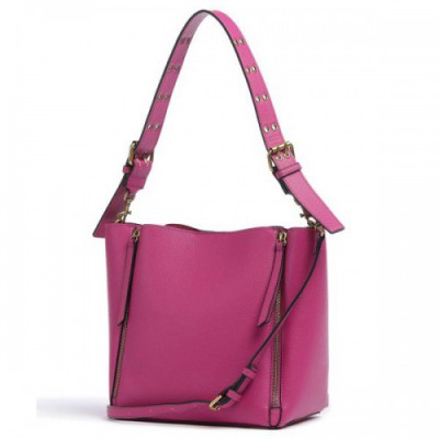 Versace Jeans Couture Zipper Hobo bag synthetic pink