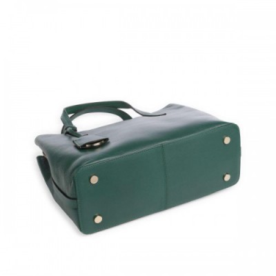 Radley London Dukes Place Handbag grained leather dark green