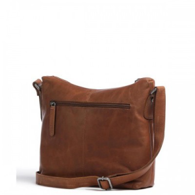 The Chesterfield Brand Hailey Crossbody bag pull-up cow leather cognac