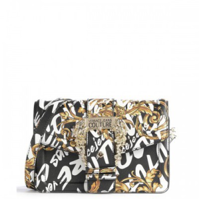 Versace Jeans Couture Crossbody bag synthetic black