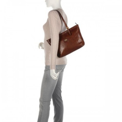 The Bridge Story Donna Tote bag leather brown