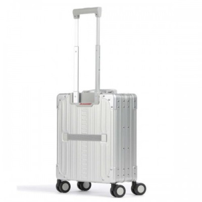 Aleon Carry-On Spinner (4 wheels) silver 42 cm