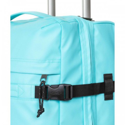 Eastpak Transit´R S Travel bag with wheels turquoise 51 cm