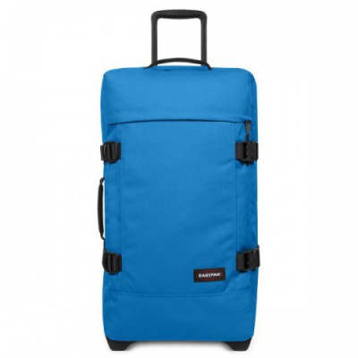 Eastpak Tranverz M Travel bag with wheels blue 67 cm