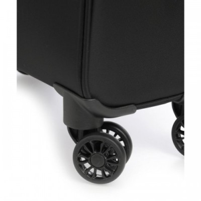 Love Moschino Spinner (4 wheels) black/white 56 cm