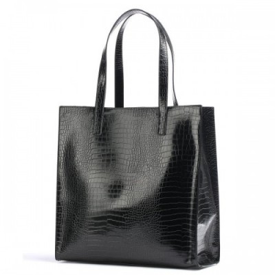 Ted Baker Croccon Tote bag synthetic black