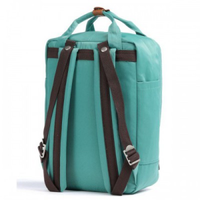 Doughnut Macaroon Backpack 14″ nylon turquoise