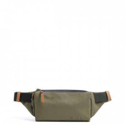 Aunts & Uncles Japan Himeji Fanny pack organic cotton olive-green