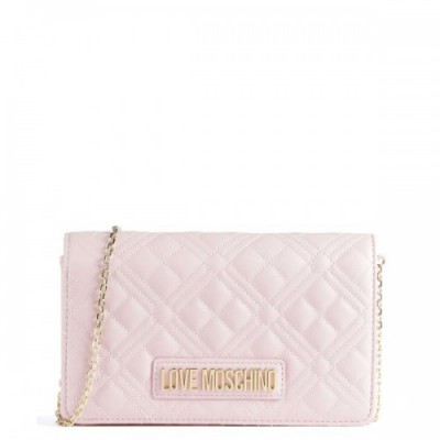 Love Moschino Smart Daily Crossbody bag synthetic rose