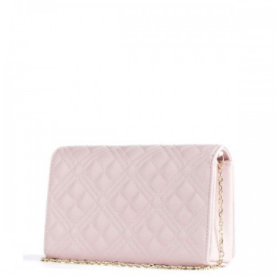 Love Moschino Smart Daily Crossbody bag synthetic rose