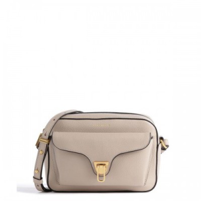 Coccinelle Beat Soft Crossbody bag grained leather powder