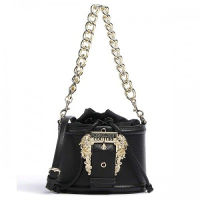 Versace Jeans Couture Couture 01 Bucket bag synthetic black