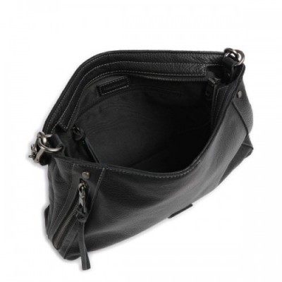 FredsBruder Mila Tote bag grained leather black