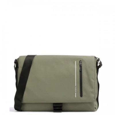 Samsonite Ongoing Messenger bag 13″ recycled nylon olive-green