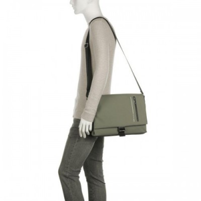 Samsonite Ongoing Messenger bag 13″ recycled nylon olive-green