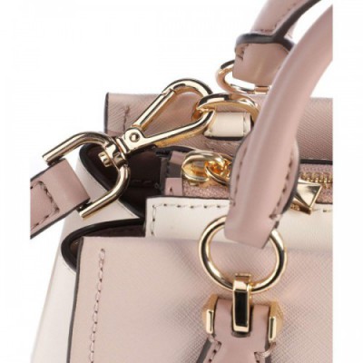 Michael Kors Marilyn Handbag saffiano cow leather rose/white