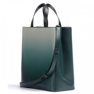 Liebeskind Paper Bag Ombre M Handbag smooth leather green