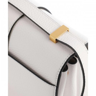 Coccinelle Arlettis Crossbody bag grained leather white