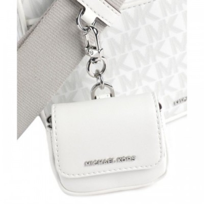 Michael Kors Jet Set Crossbody bag synthetic, cotton white
