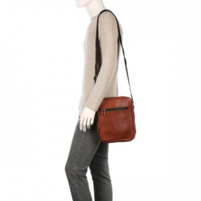 Still Nordic Clean Crossbody bag leather brown