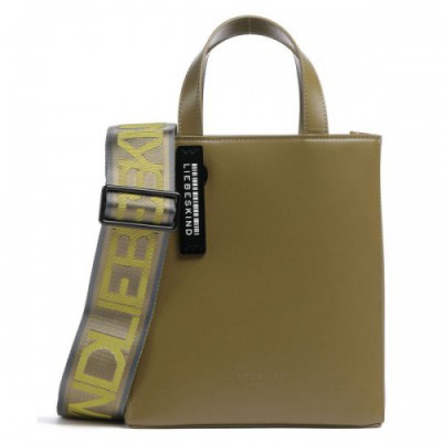 Liebeskind Paper Bag Carter S Handbag smooth leather olive-green