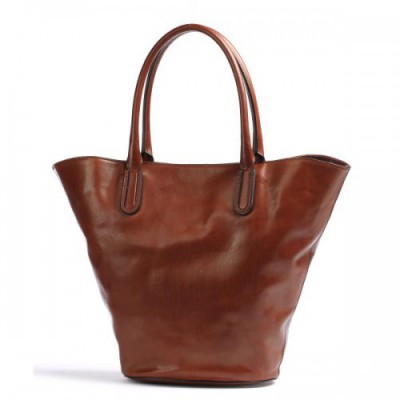 The Bridge Penelope Tote bag cow leather brown