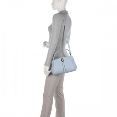 Coccinelle Chara Handbag grained leather light blue