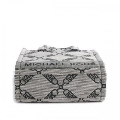 Michael Kors Gigi Handbag cotton light grey