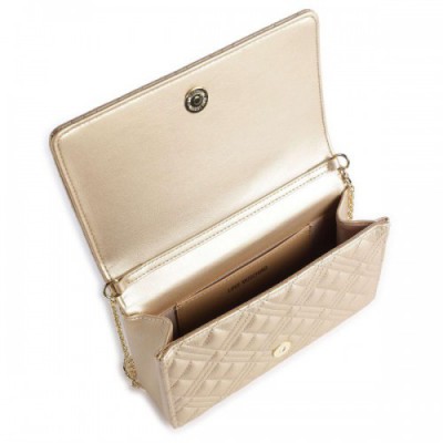 Love Moschino Evening Crossbody bag synthetic gold