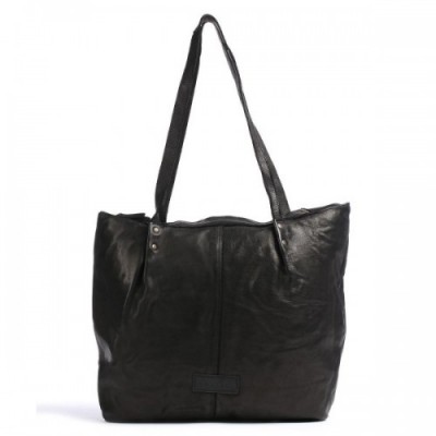 Harold's Submarine Tote bag cow leather black