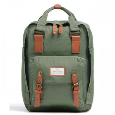 Doughnut Macaroon Backpack 14″ nylon green