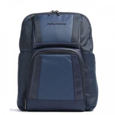 Piquadro Wallaby Laptop backpack 14″ polyester dark blue