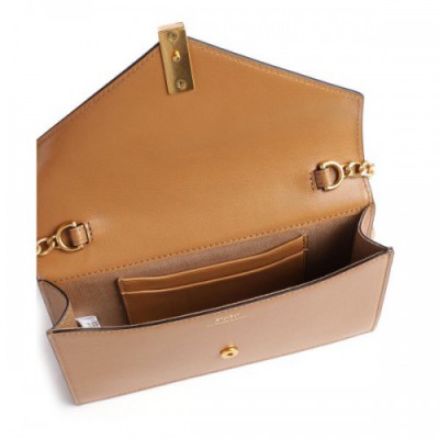 Polo Ralph Lauren ID Collection Crossbody bag softly grained calfskin tan